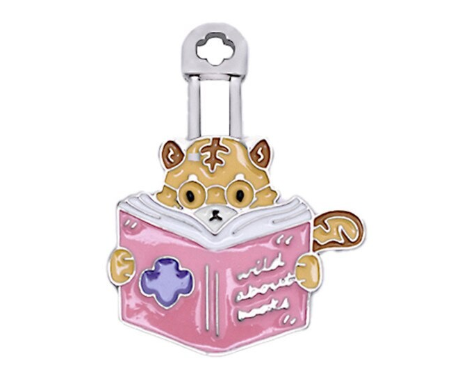 I AM Wild About Books personal pin