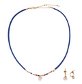 DAISY OFFICIAL BEAD NECKLACE AND EARRING SET
