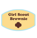 GIRL SCOUT BROWNIE DECAL