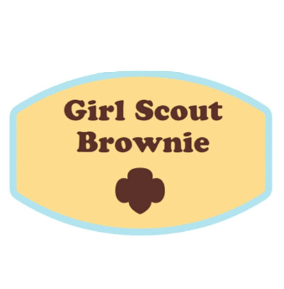 GIRL SCOUT BROWNIE DECAL