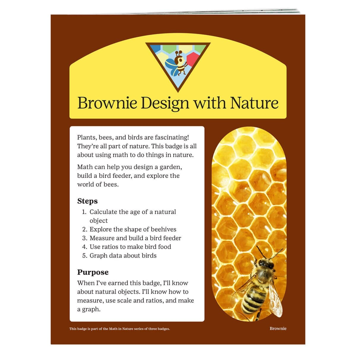 BROWNIE DESIGN WITH NATURE BADGE REQUIREMENTS