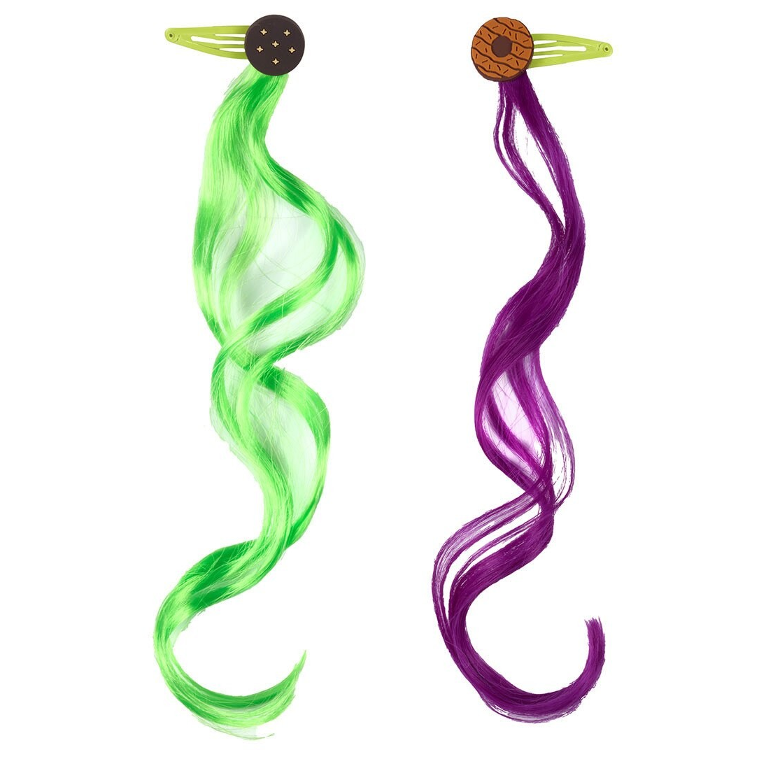 Cookie Fun Finds Hair Tinsel Barrettes
