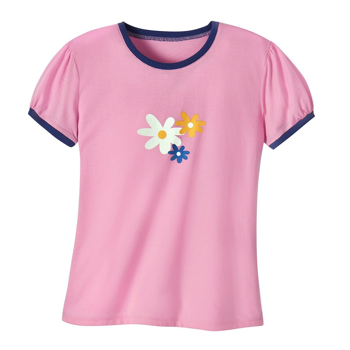 DAISY PUFF SLEEVE T-SHIRT SM