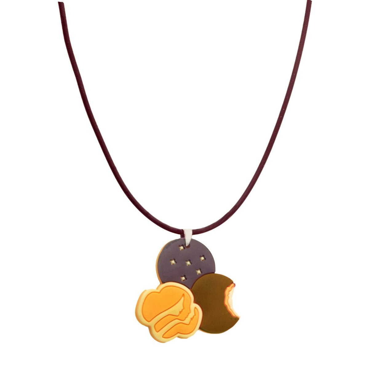 COOKIE TRIO CORD NECKLACE
