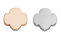 Girl Scout Charming Jewelry Collection Classic Trefoil Charm Pin Headers - Set of 2