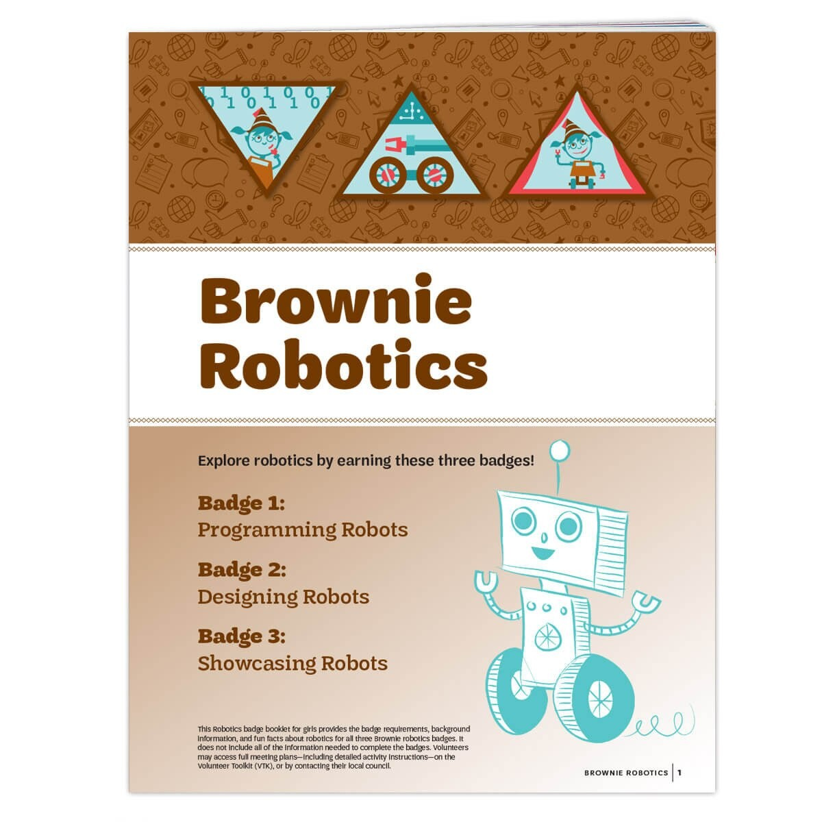Brownie Robotics Badge Requirements Pamphlet
