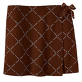 BROWNIE PRINTED WRAP SKORT LG