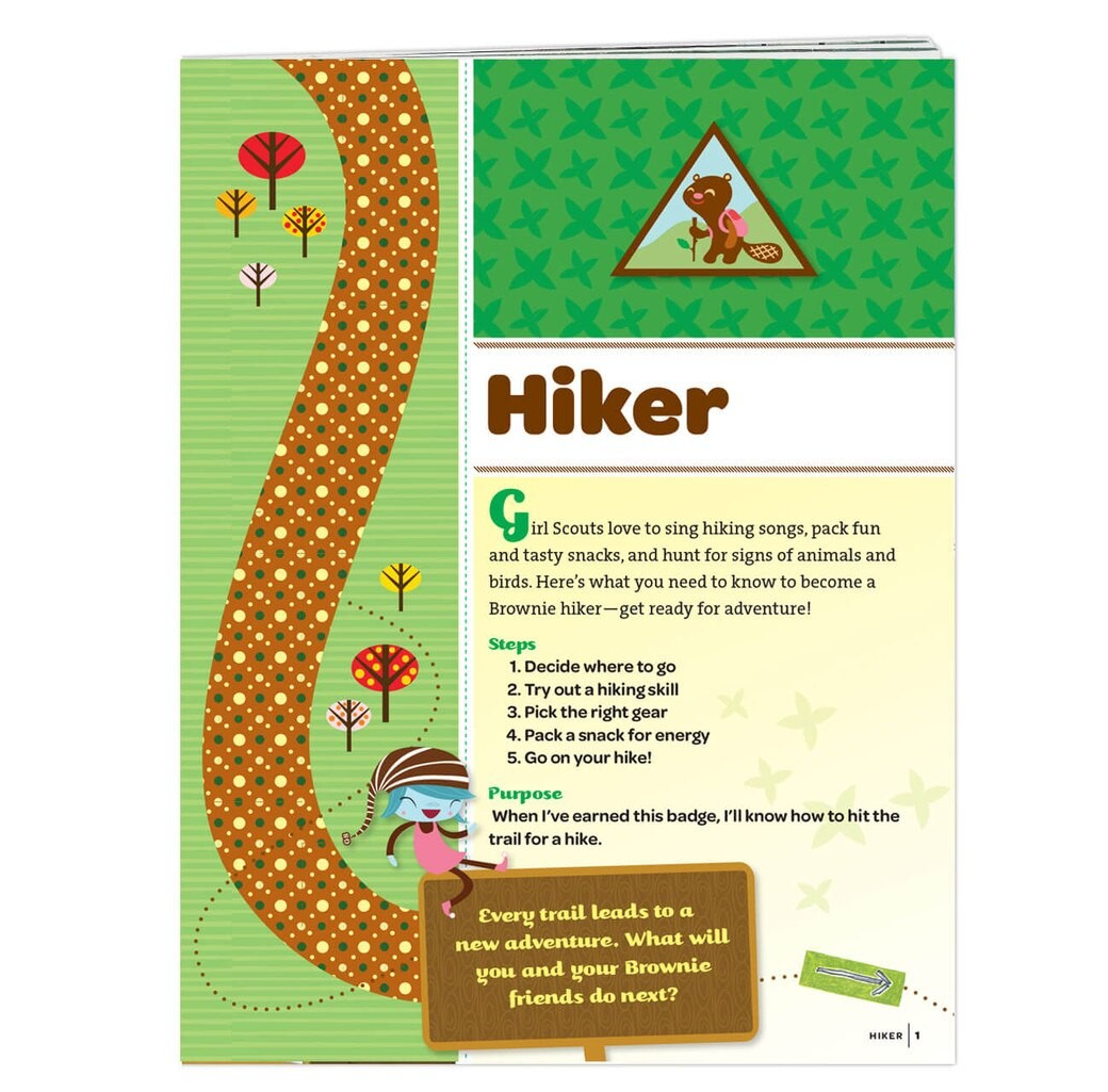 BROWNIE HIKER BADGE REQUIREMENTS