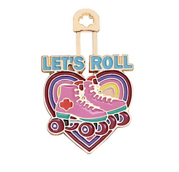 I AM Let's Roll personal pin