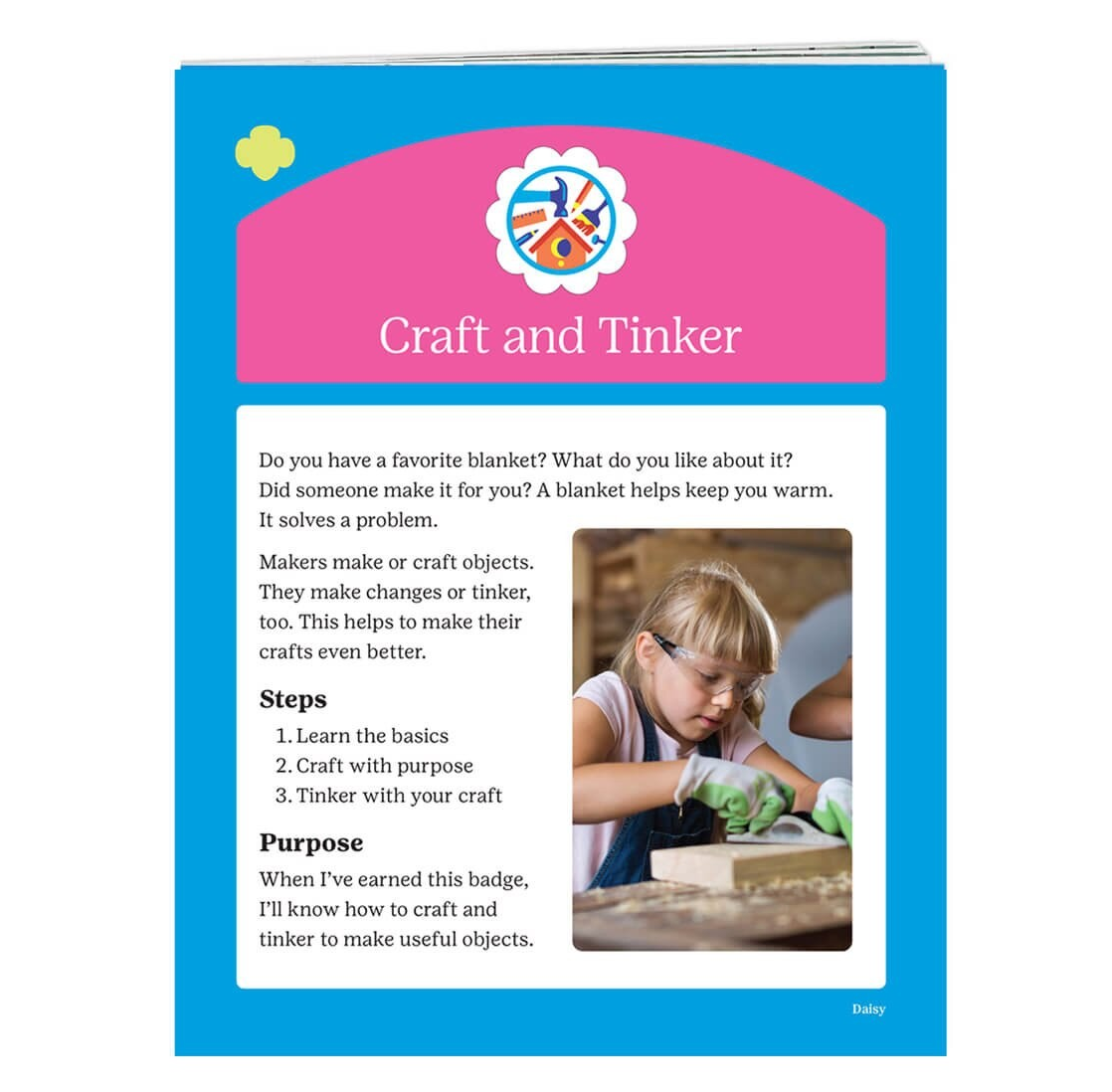 DAISY CRAFT AND TINKER BADGE REQUIREMENTS PAMPHLET
