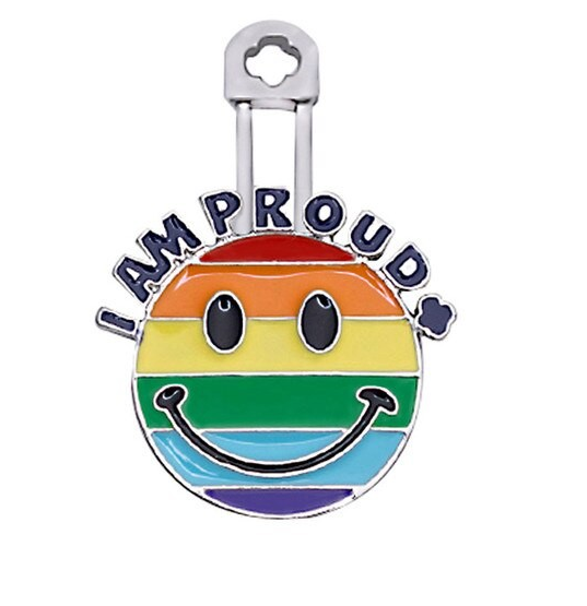 I AM Proud personal pin