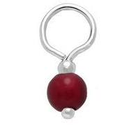 FEBRUARY BIRTHSTONE CHARM