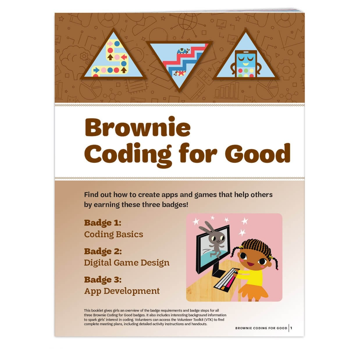 Brownie Coding for Good Badge Requirements Pamphlet