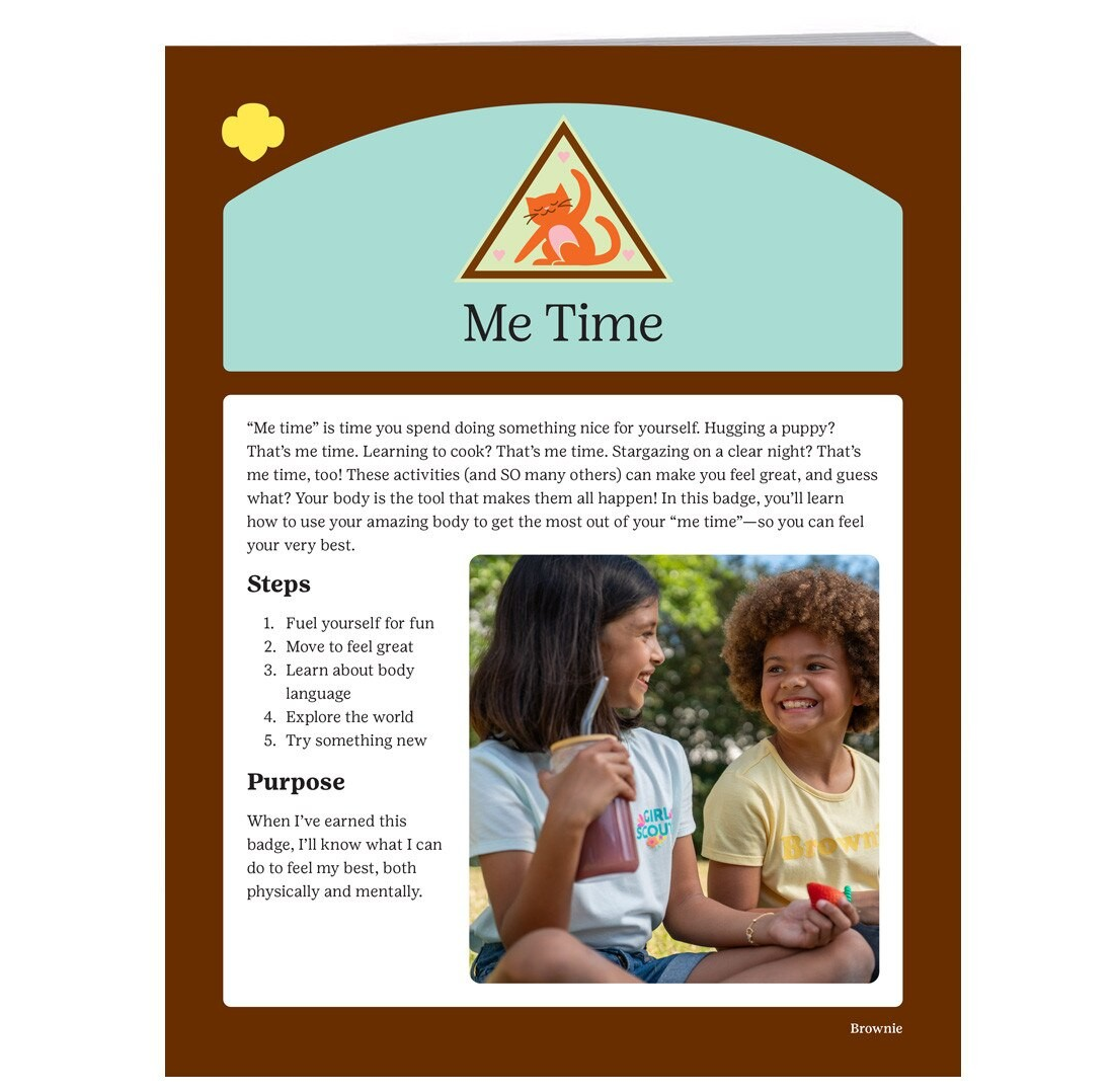Brownie Me Time Badge Requirements