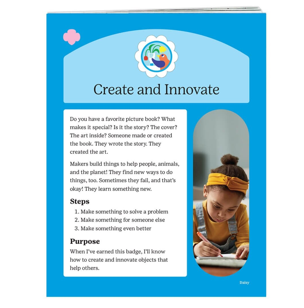 DAISY CREATE AND INNOVATE BADGE REQUIREMENTS PAMPHLET