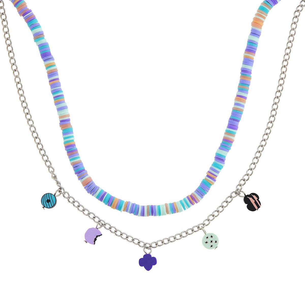 Beaded Cookie Necklace