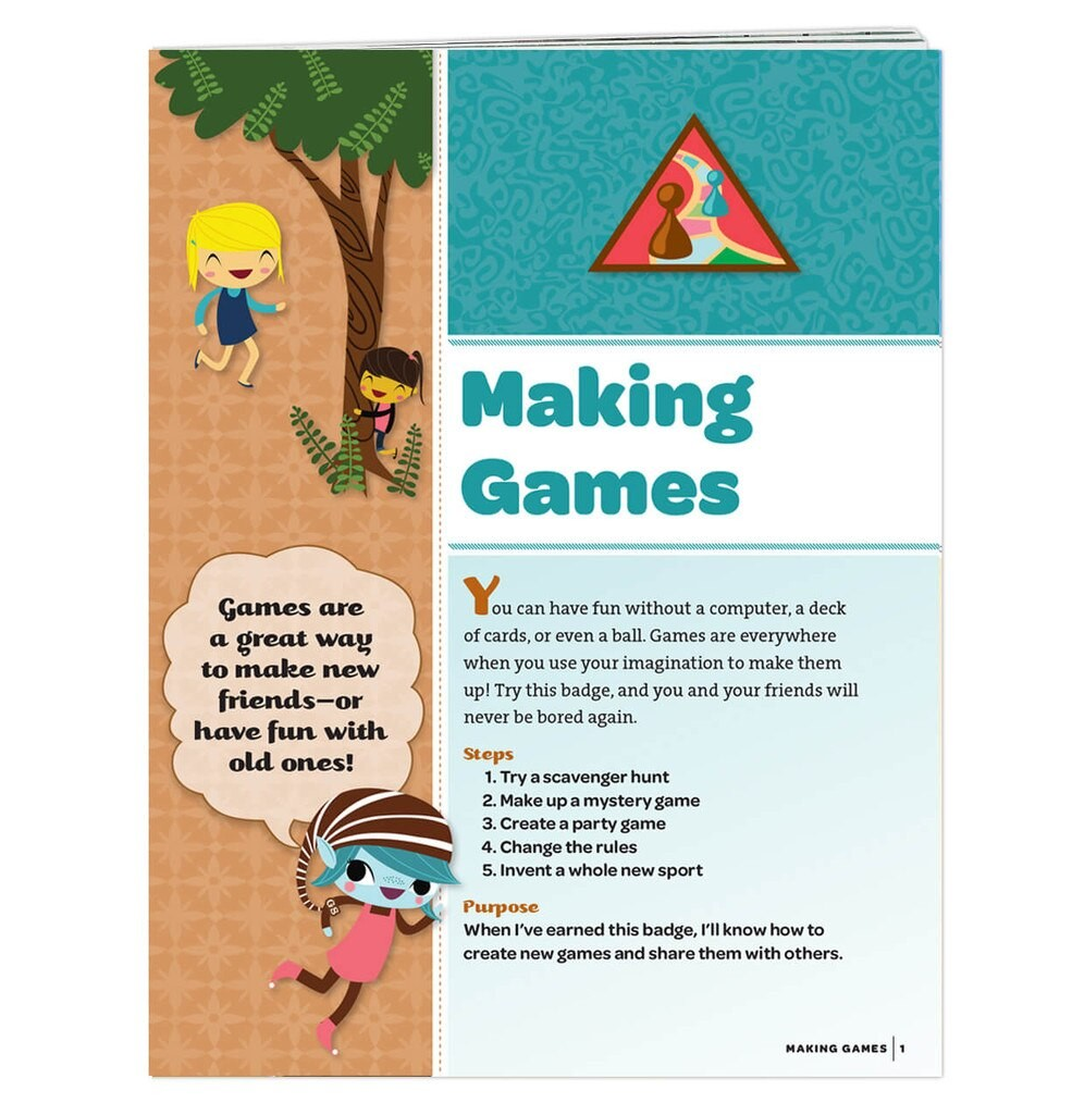 BROWNIE MAKING GAMES BADGE REQUIREMENTS
