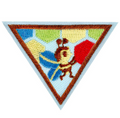 BROWNIE DESIGN WITH NATURE BADGE