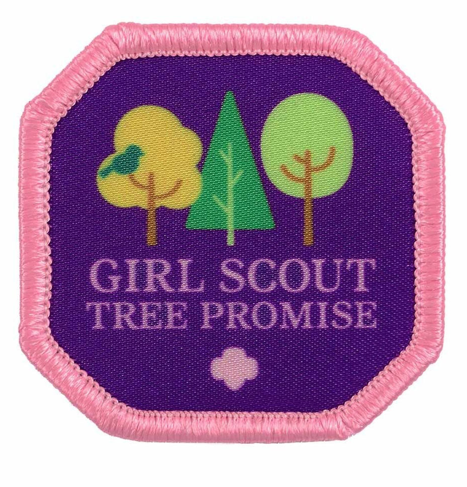 Girl Scout Tree Promise 2025 Sew-On Patch