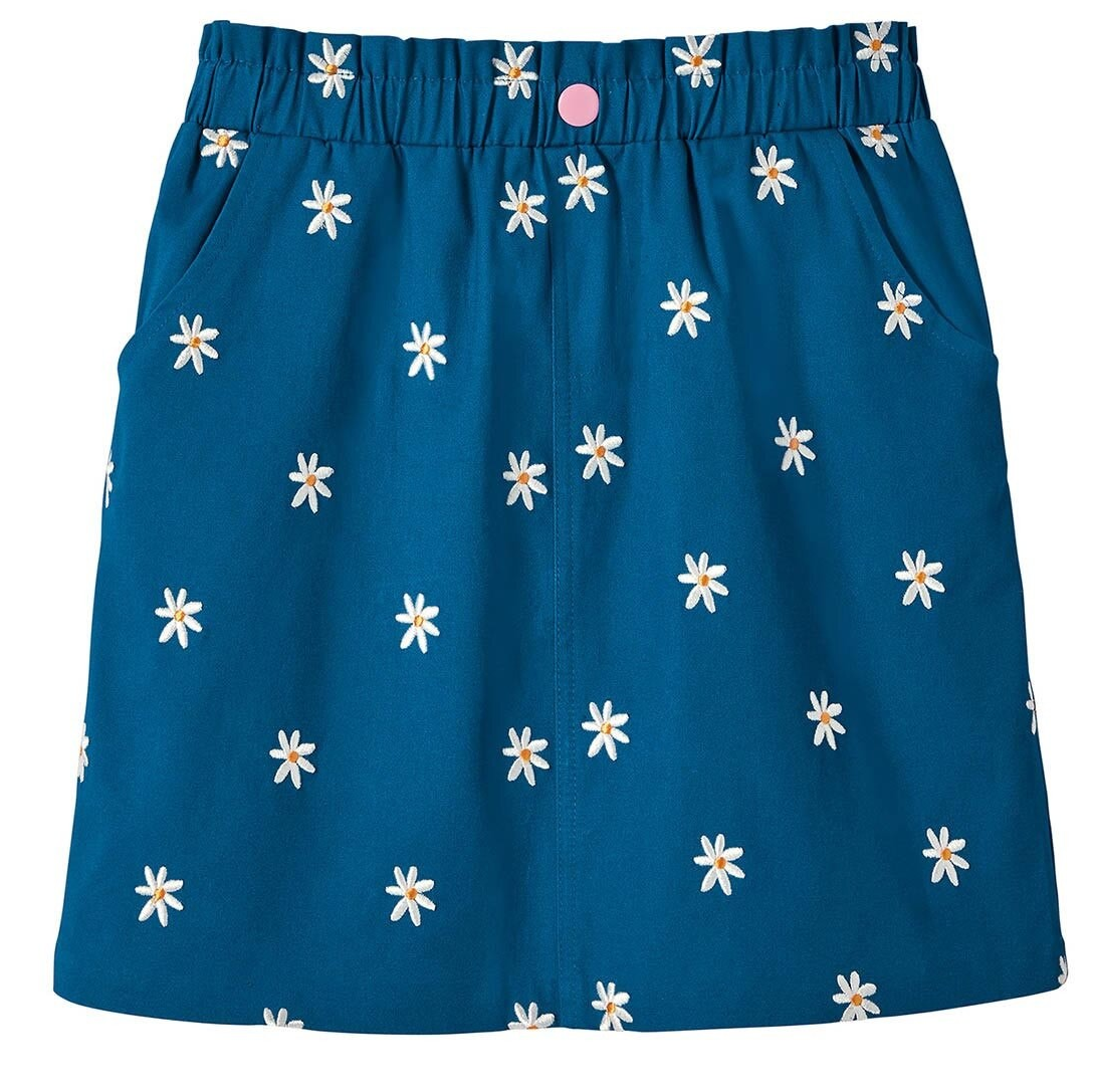 DAISY EMBROIDERED SKIRT MEDIUM
