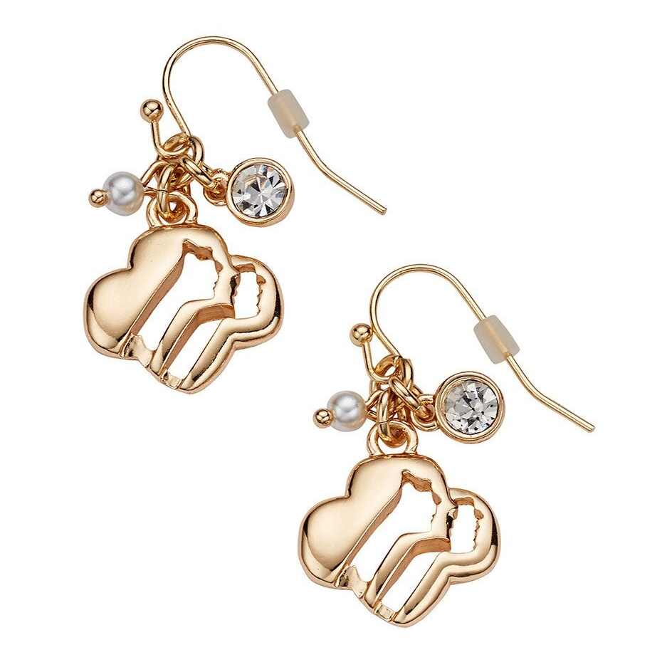 Girl Scout Legacy Profile Charm Earrings