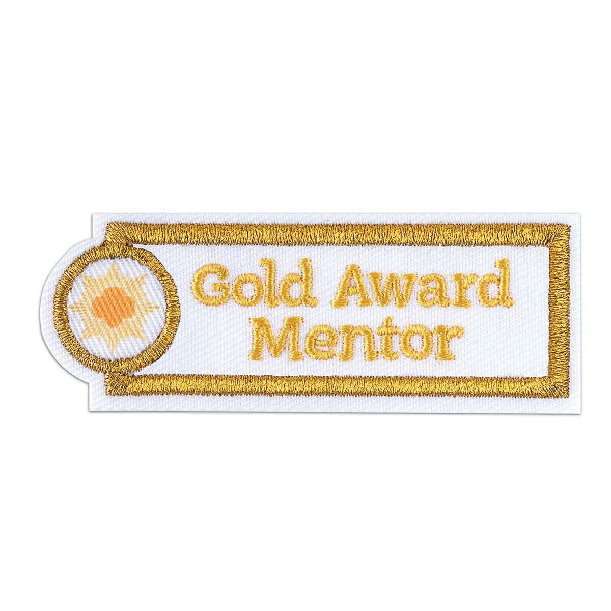 GOLD AWARD MENTOR PATCH
