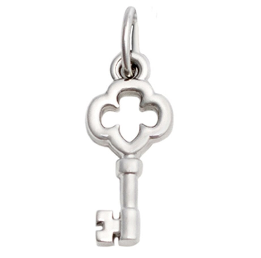 Girl Scout Charming Jewelry Collection Cadette Silver Key Charm