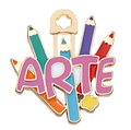 I AM Arte personal pin