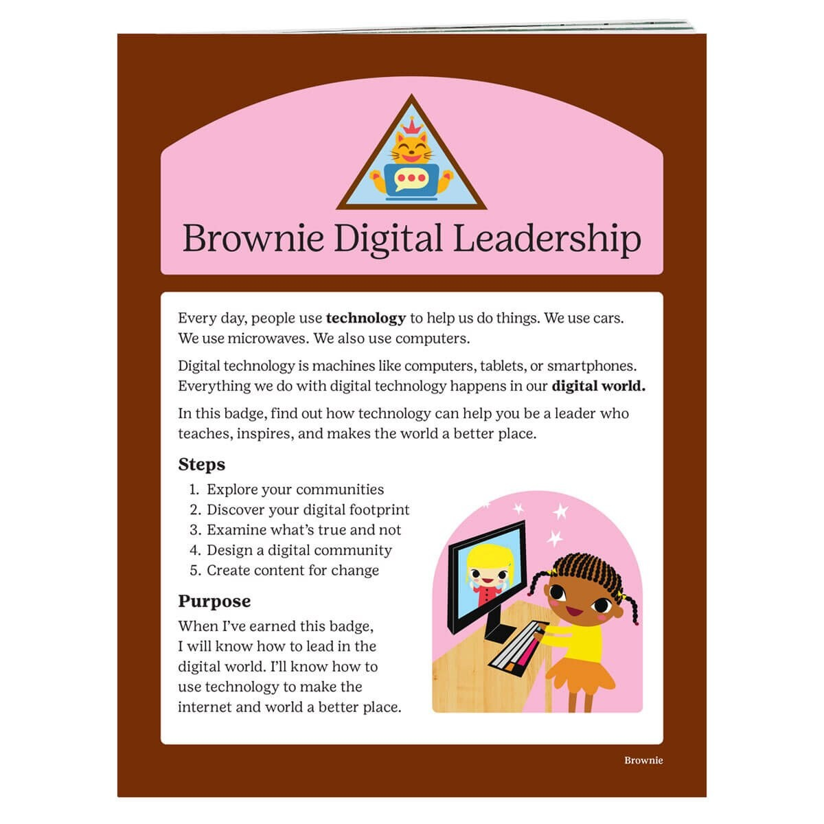BROWNIE DIGITAL LEADERSHIP BADGE REQUIREMENTS