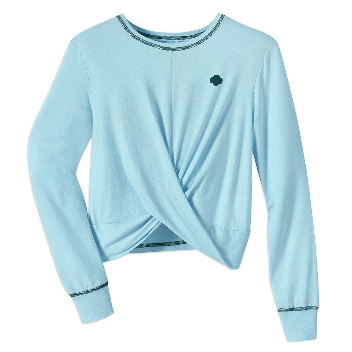 CADETTE, SENIOR, AMBASSADOR TWIST FRONT LS TEE LG