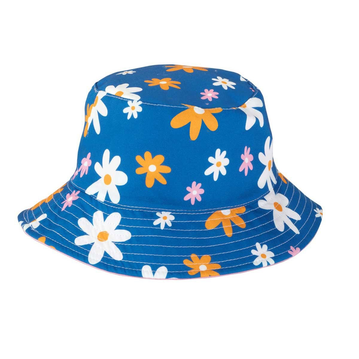 DAISY PRINT REVERSIBLE BUCKET HAT
