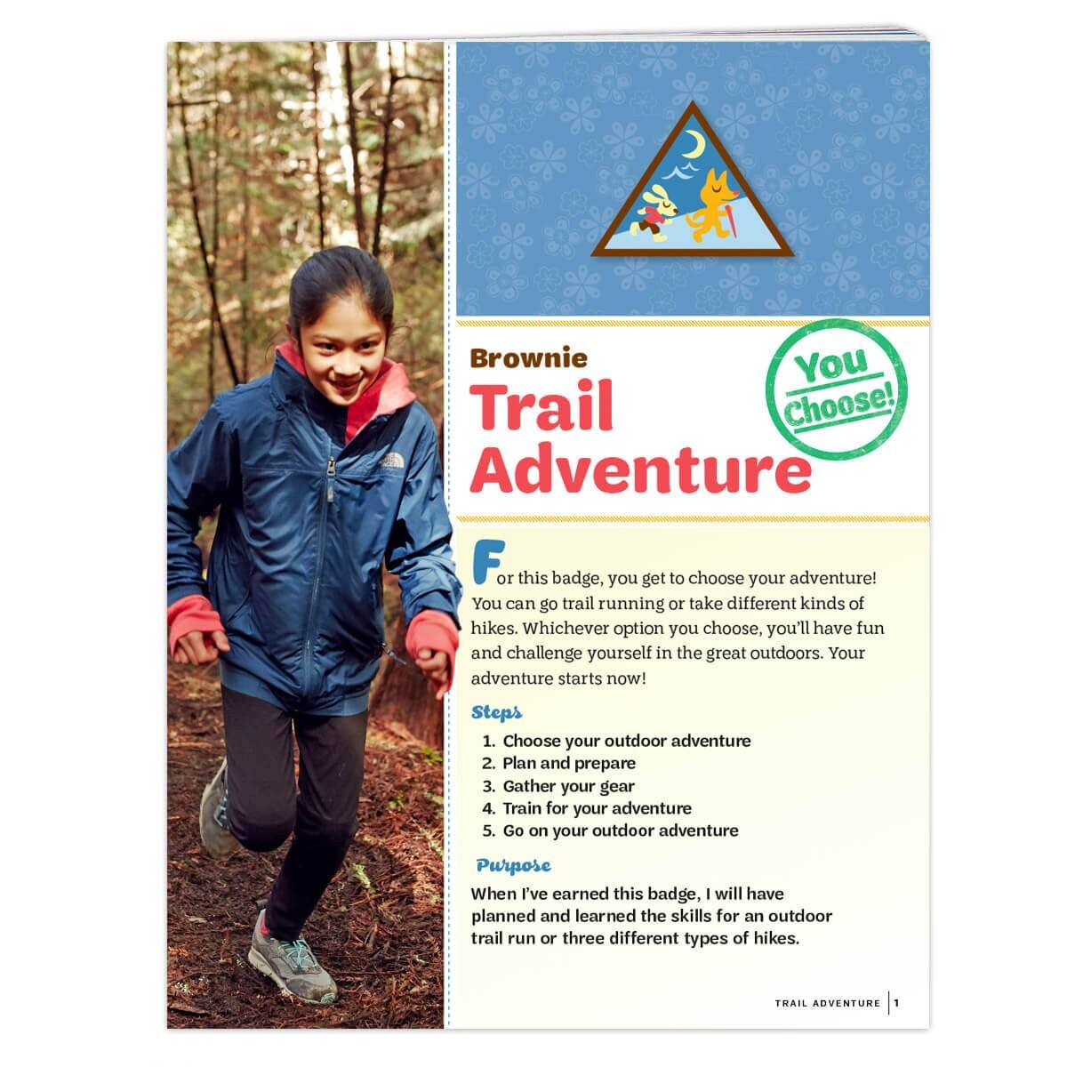 Brownie Trail Adventure Badge Requirements Pamphlet
