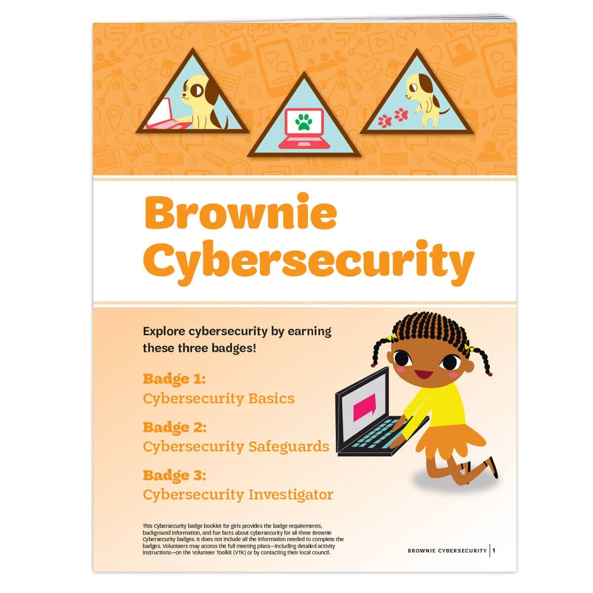 Brownie Cybersecurity Badge Requirement Pamphlet
