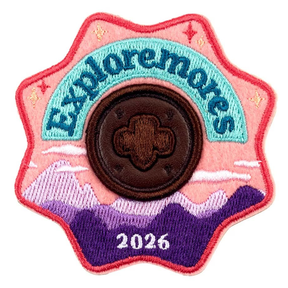 Girl Scouts x Supermix Studio Exploremores Iron-On Super Fun Patch