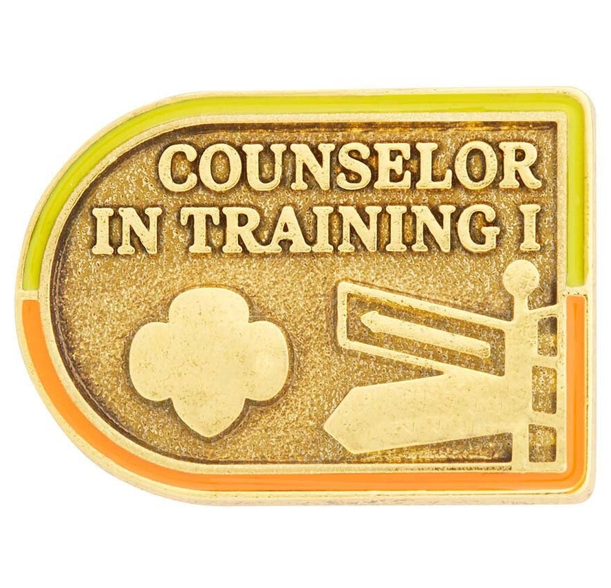 Counselor in Training I Award Pin