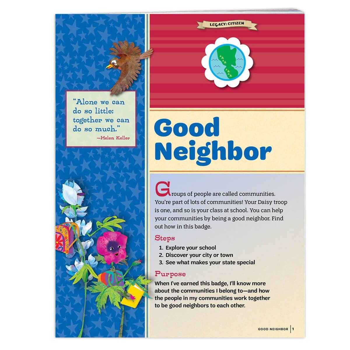 Daisy Good Neighbor Badge Requirement Pamphlet