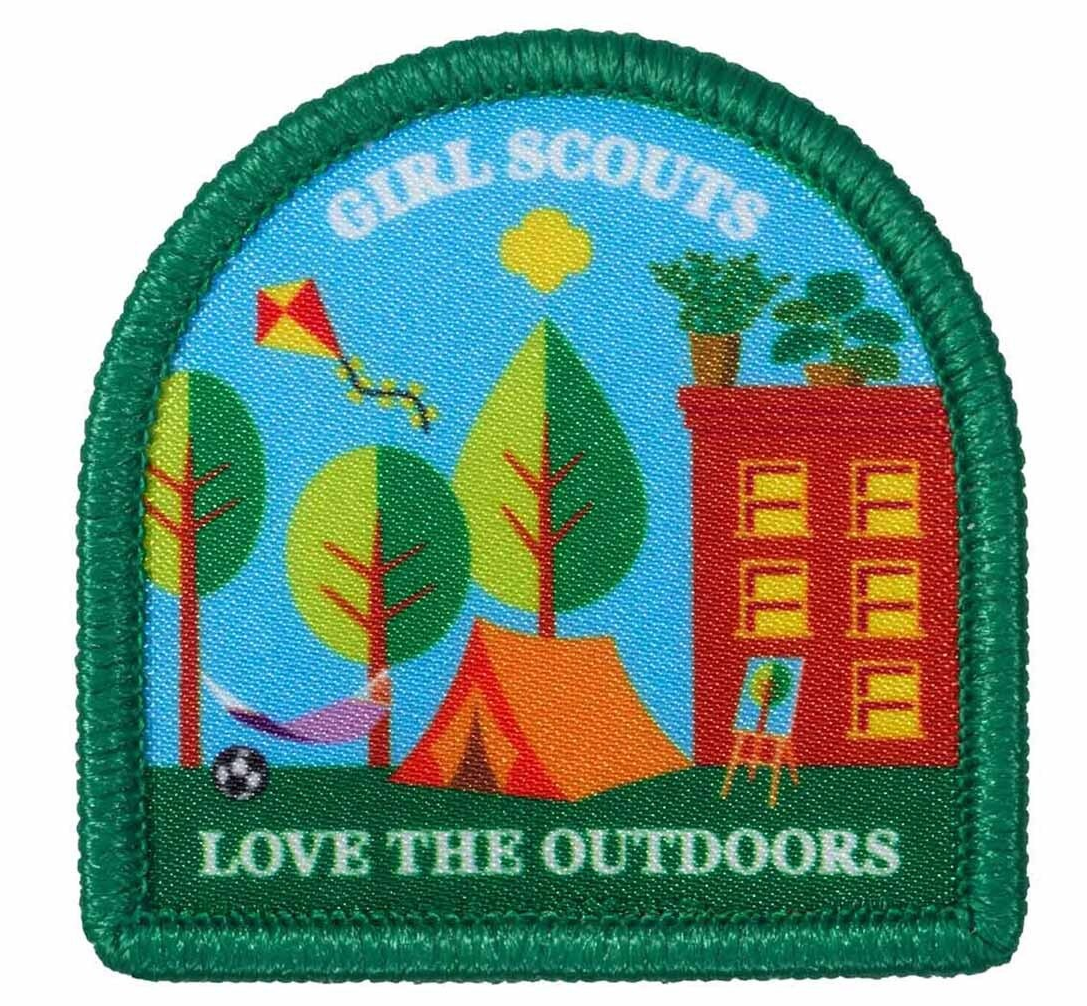 Girl Scouts Love the Outdoors Challenge 2026 Sew-On Patch