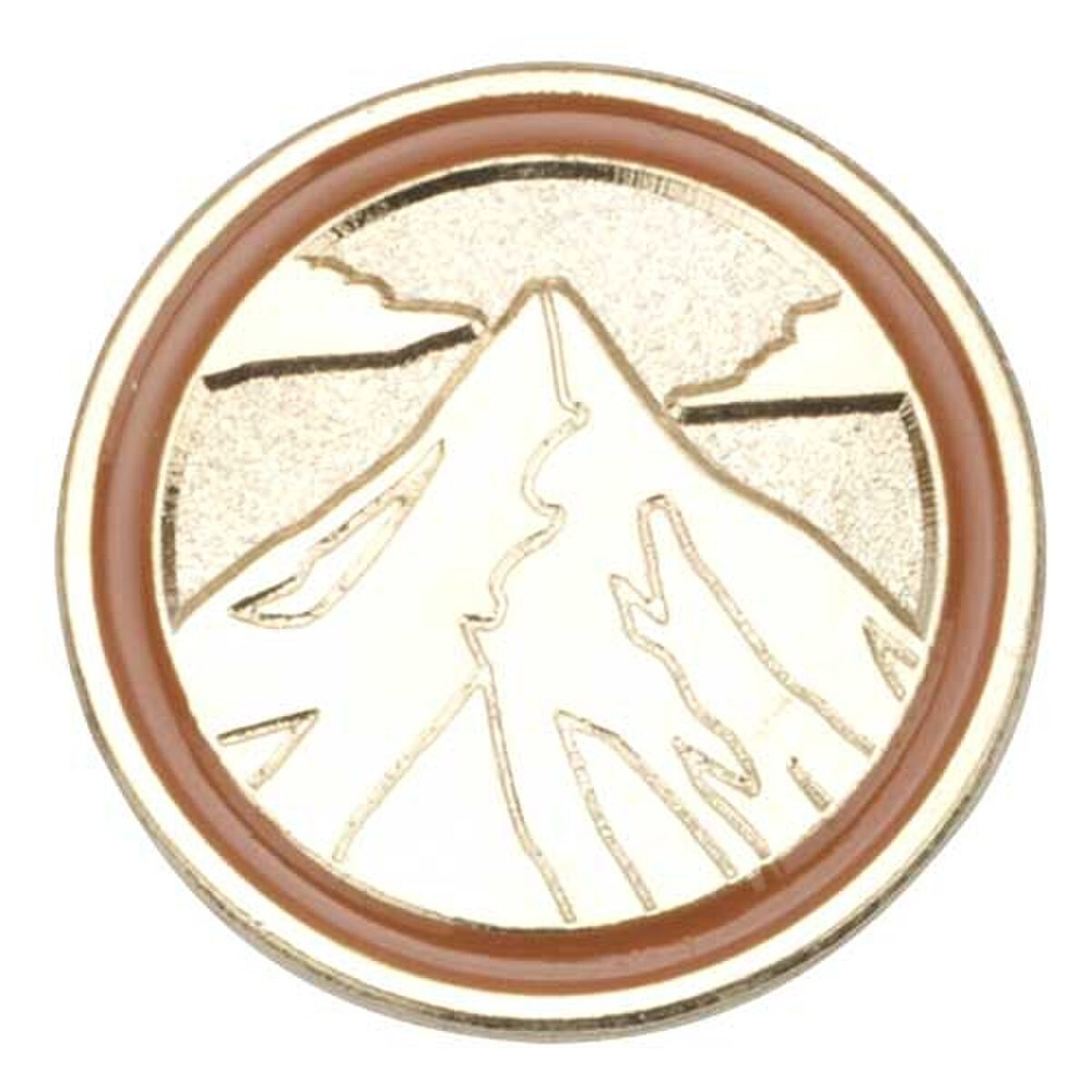 BROWNIE JRNY SUMMIT PIN - LEADERSHIP