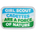 GIRL SCOUT CADETTES ARE A FORCE OF NATURE PATCH