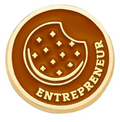 COOKIE ENTREPRENEUR FAMILY PIN BROWNIE YEAR 1