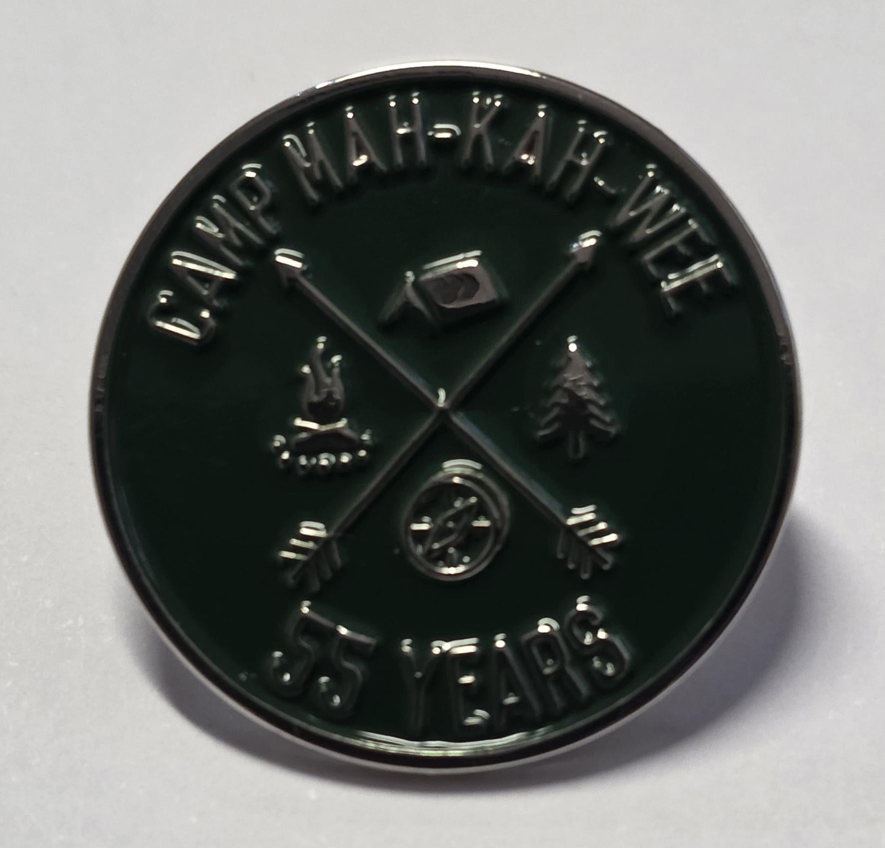 55 years MKW lapel pin