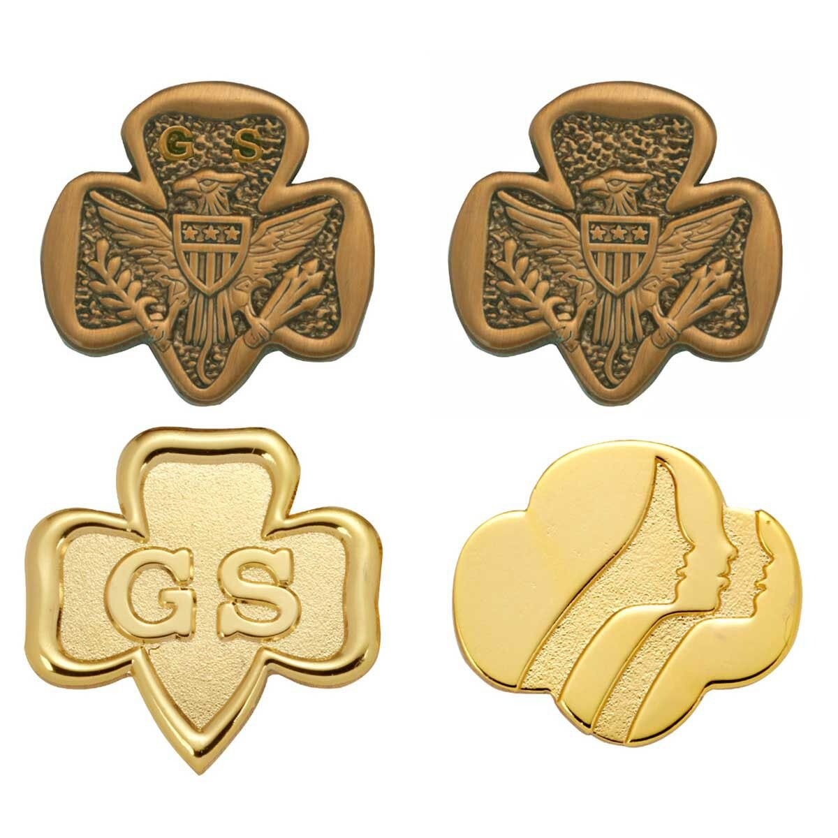 GIRL SCOUT LEGACY COLLECTOR PIN SET