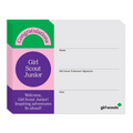 GIRL SCOUT JUNIOR CERTIFICATE - SINGLE