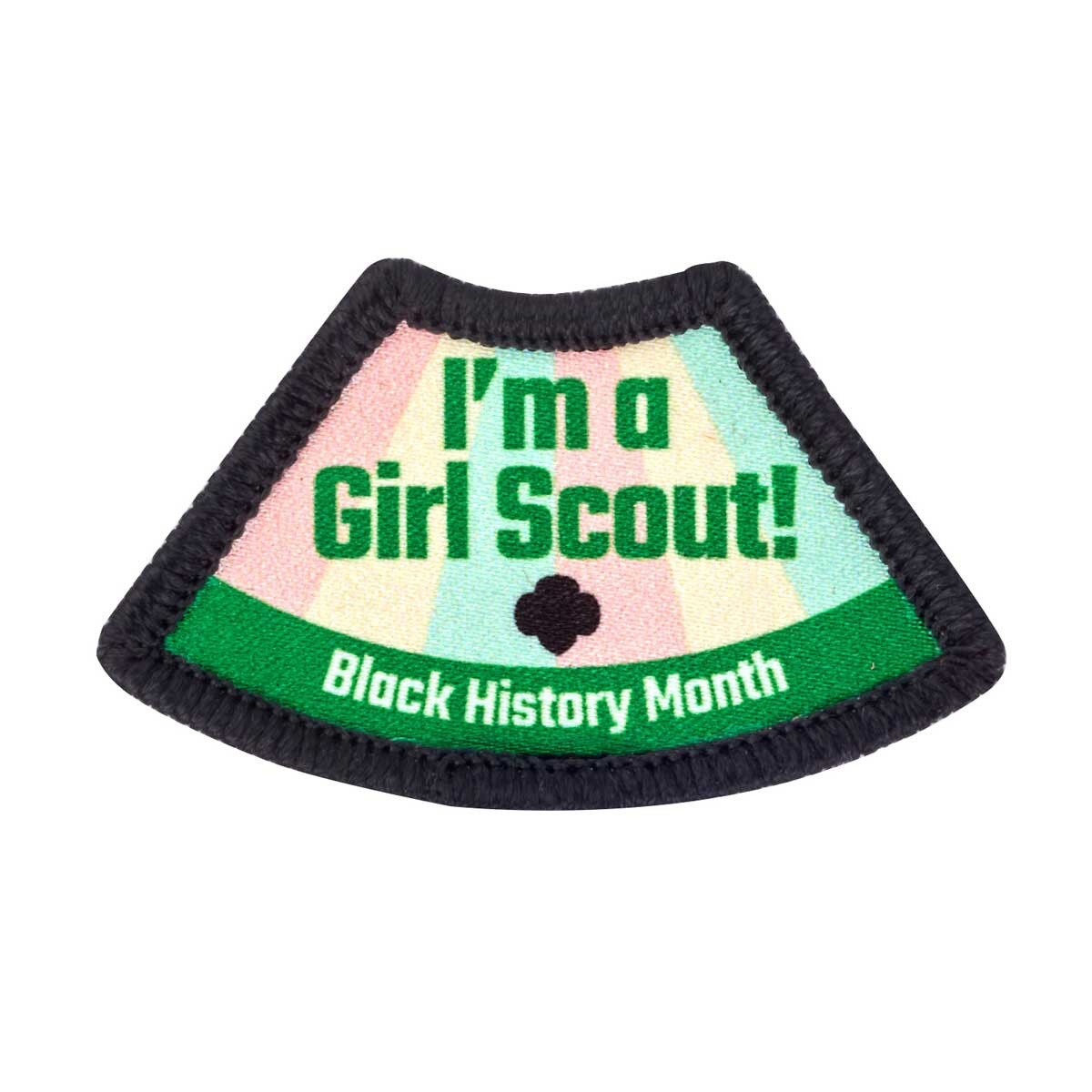GIRL SCOUT BLACK HISTORY MONTH PATCH