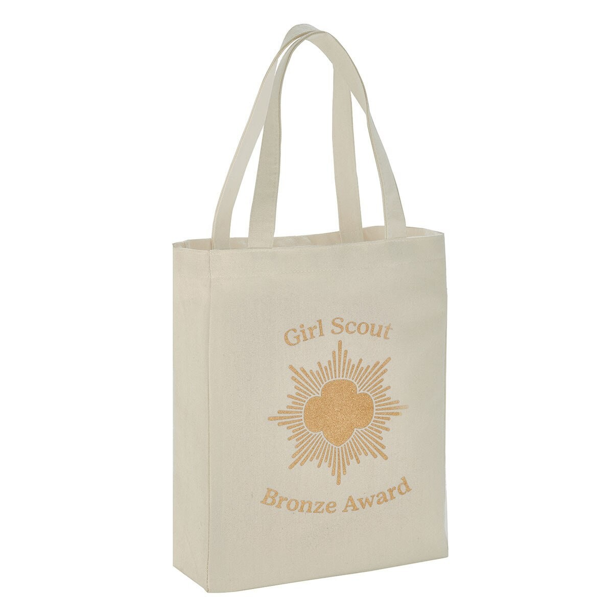 HIGHEST AWARD BRONZE CANVAS TOTE BAG