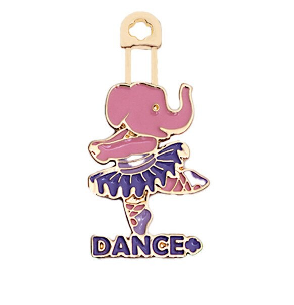 I AM Dance Elephant personal pin