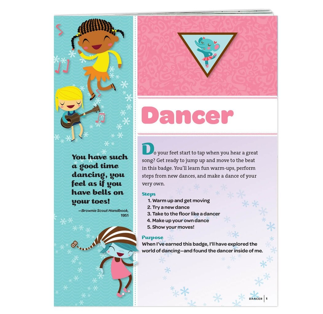 BROWNIE DANCER BADGE REQUIREMENTS