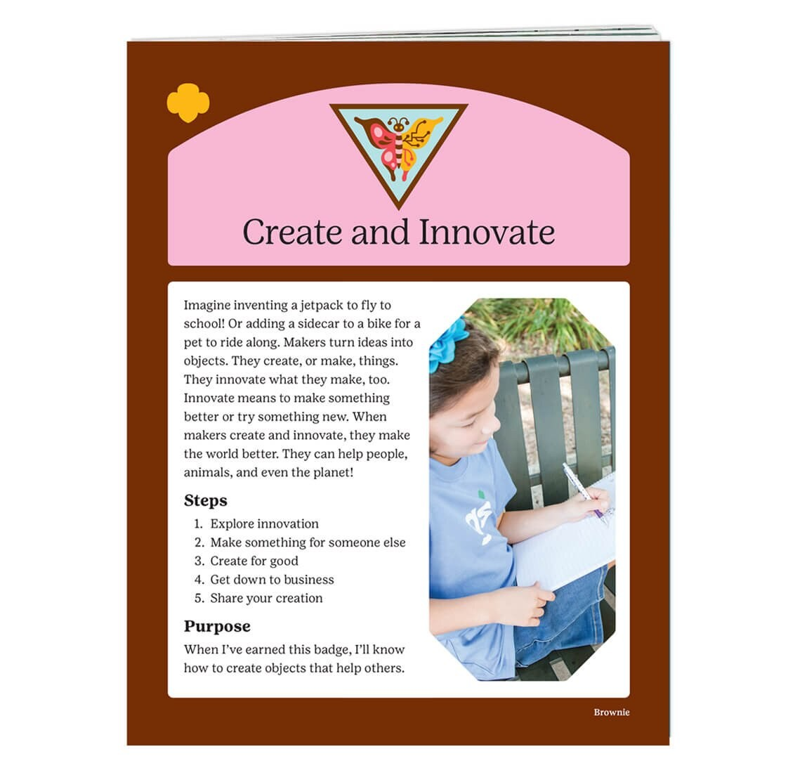 BROWNIE CREATE AND INNOVATE BADGE REQ