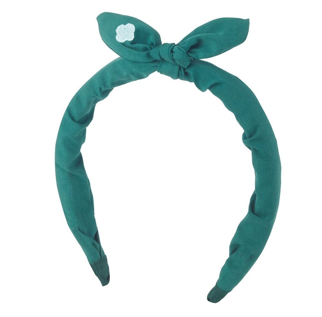 CADETTE, SENIOR, AMBASSADOR HEADBAND WITH KNOT