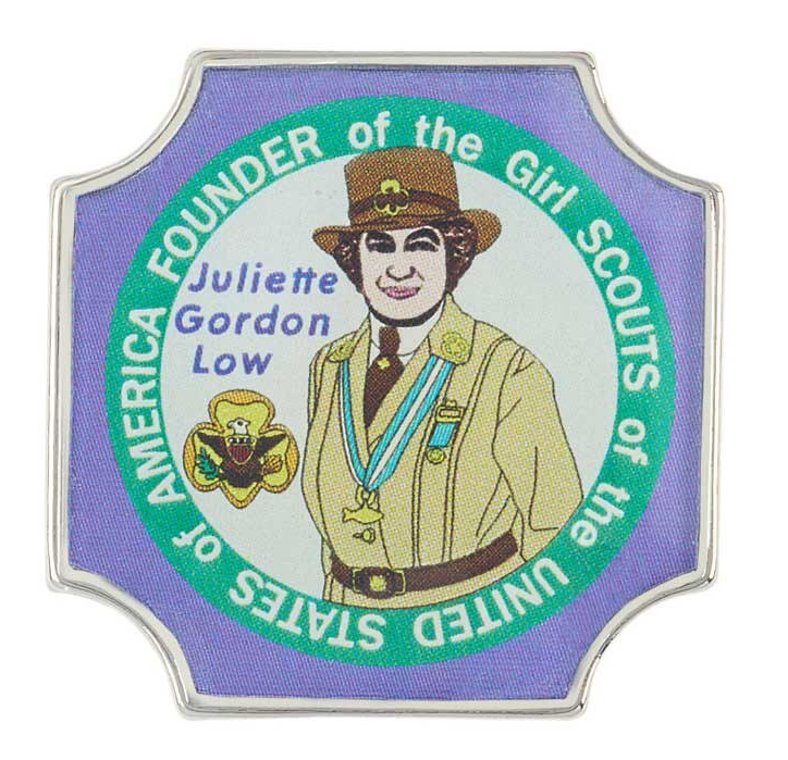 Juliette Gordon Low Quarter Pin
